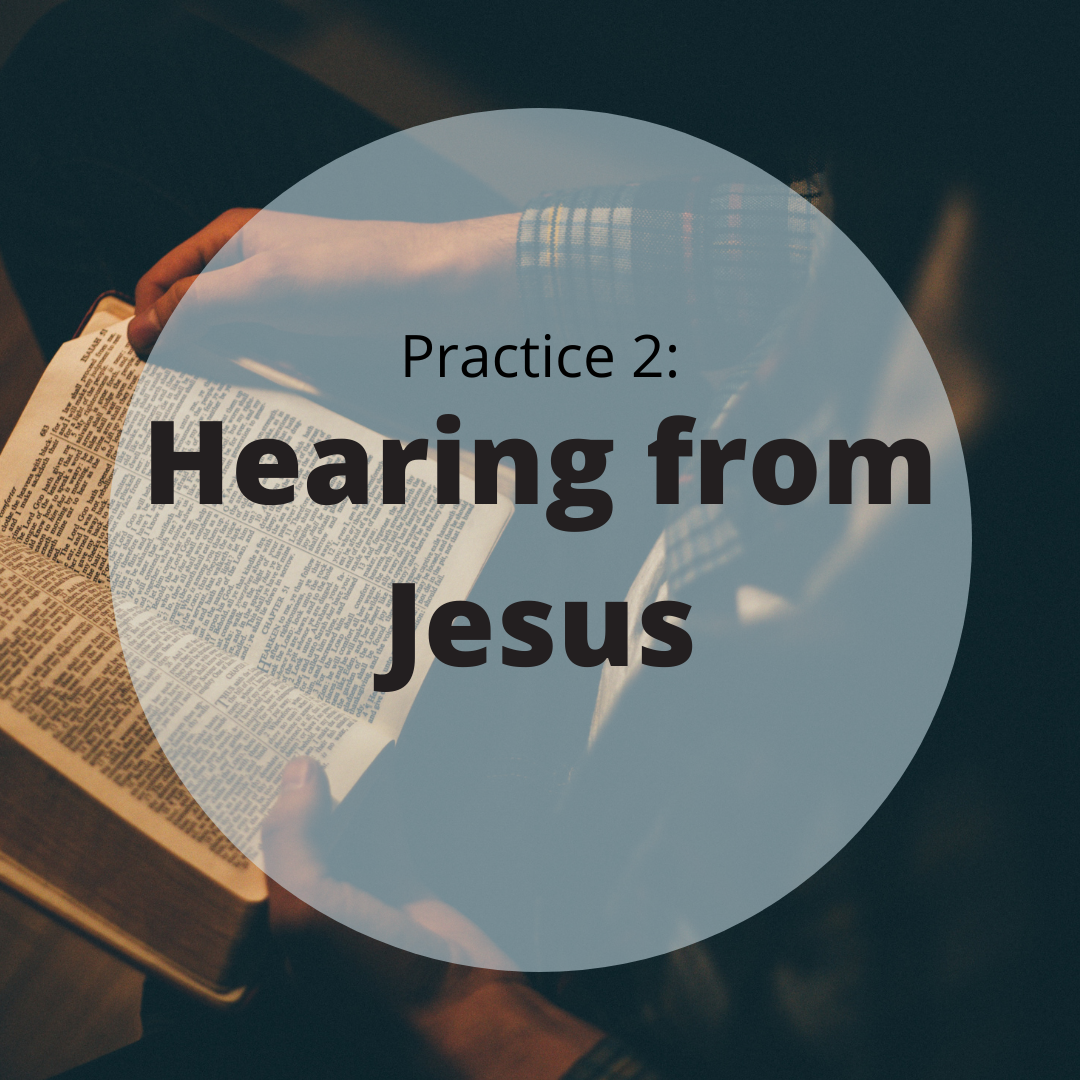 Hearing from Jesus
